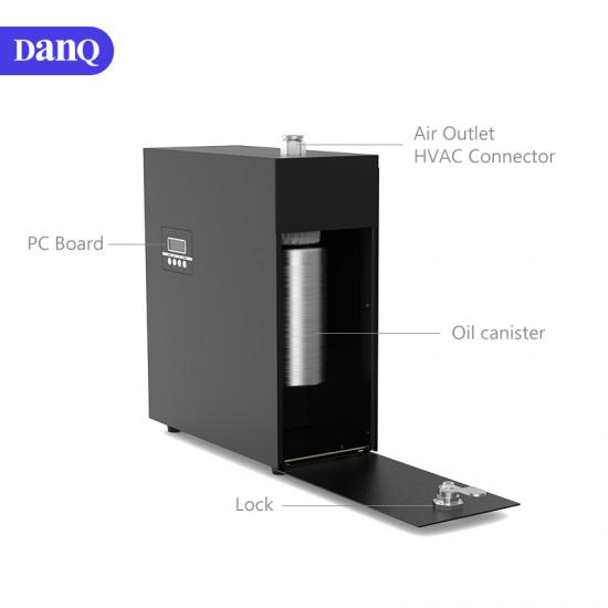 جهاز نشر العطر التجاري بالزيوت العطرية الكهربائي بنظام HVAC