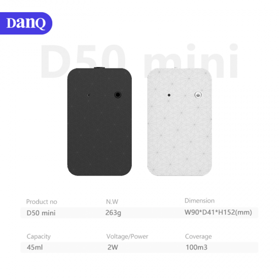 D50mini ناشر عطر محمول، ناشر زيت، ناشر صغير، ناشر روائح